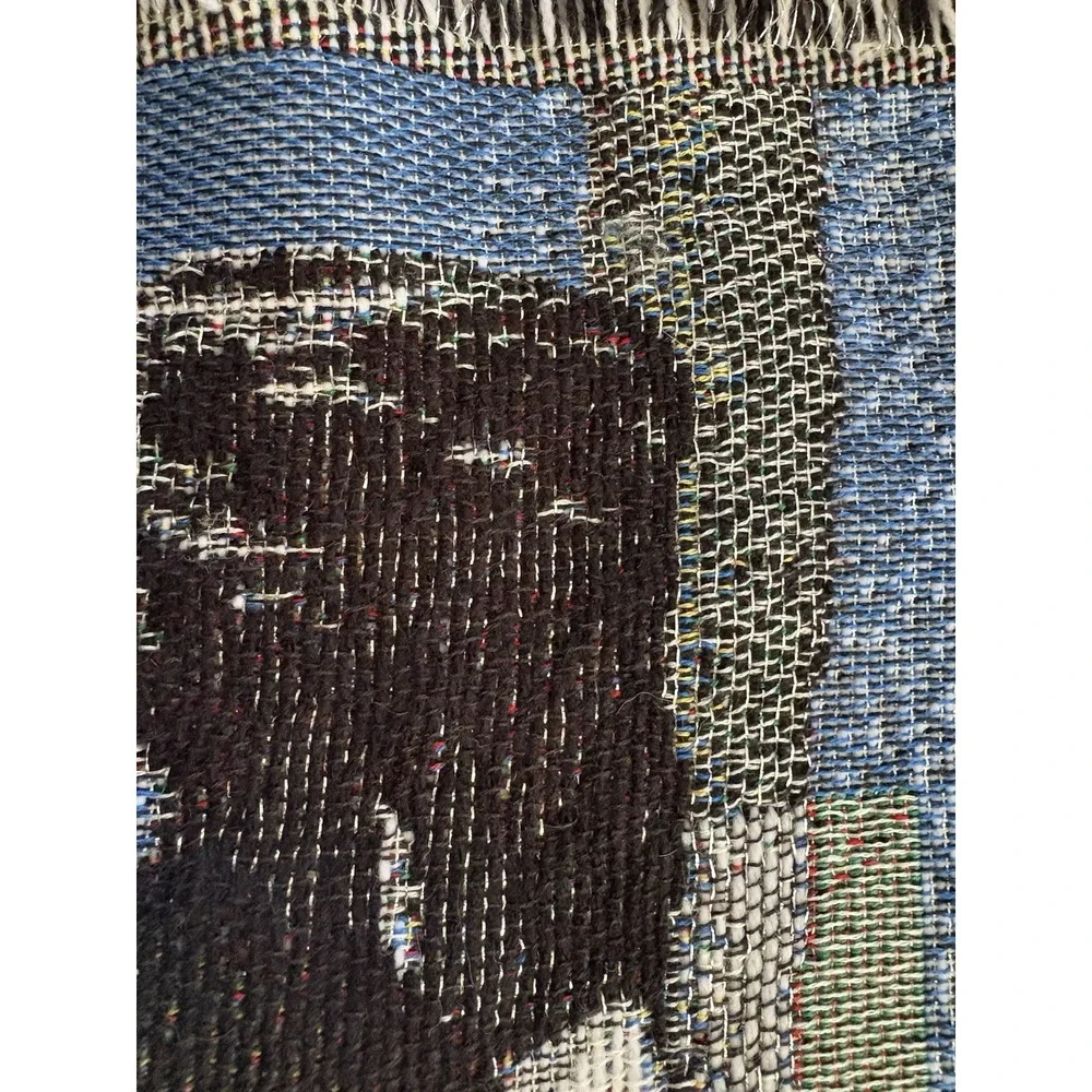 Vintage Elvis Presley Jailhouse Rock Woven Tapestry Throw Blanket 57x44